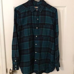Mossimo boyfriend fit flannel sz M